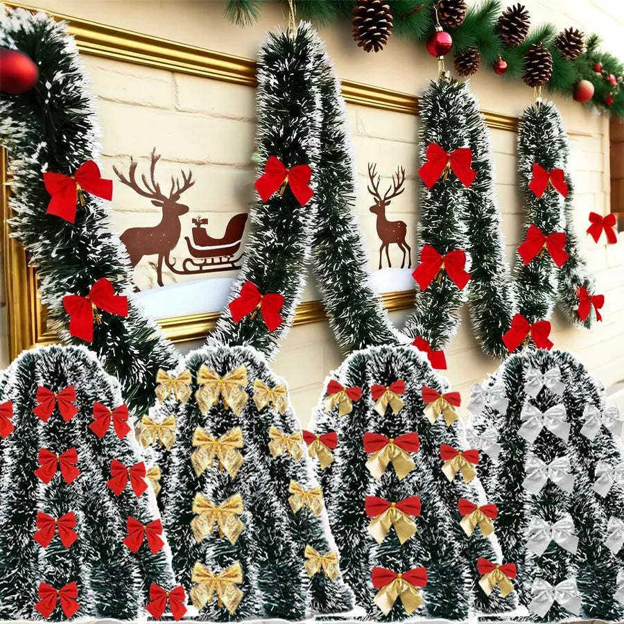 Christmas Tinsel Ribbons