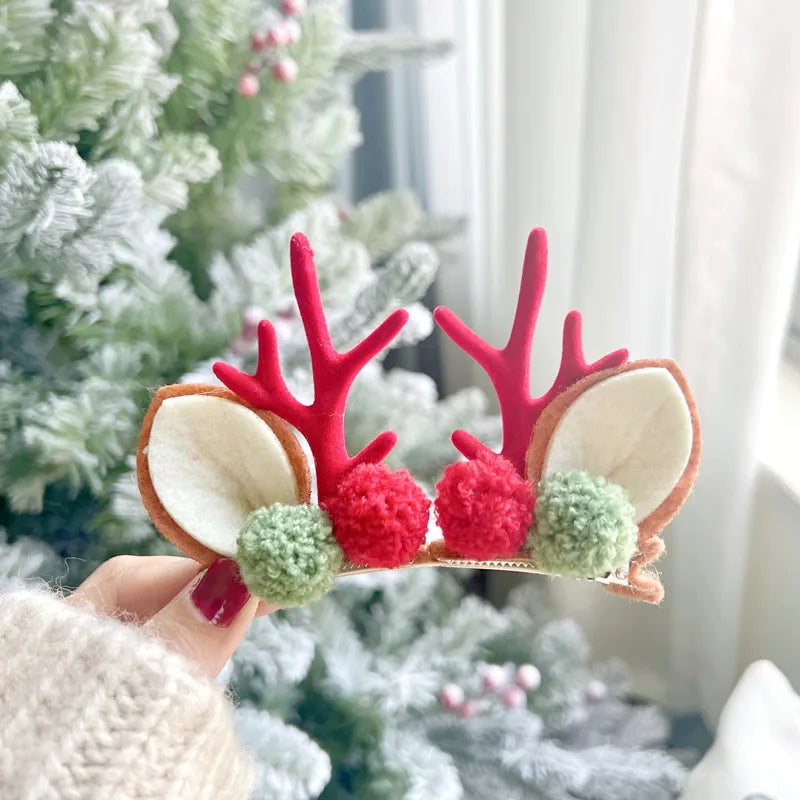 Kawaii Christmas Ear Hair Clip
