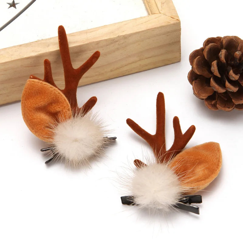 Kawaii Christmas Ear Hair Clip