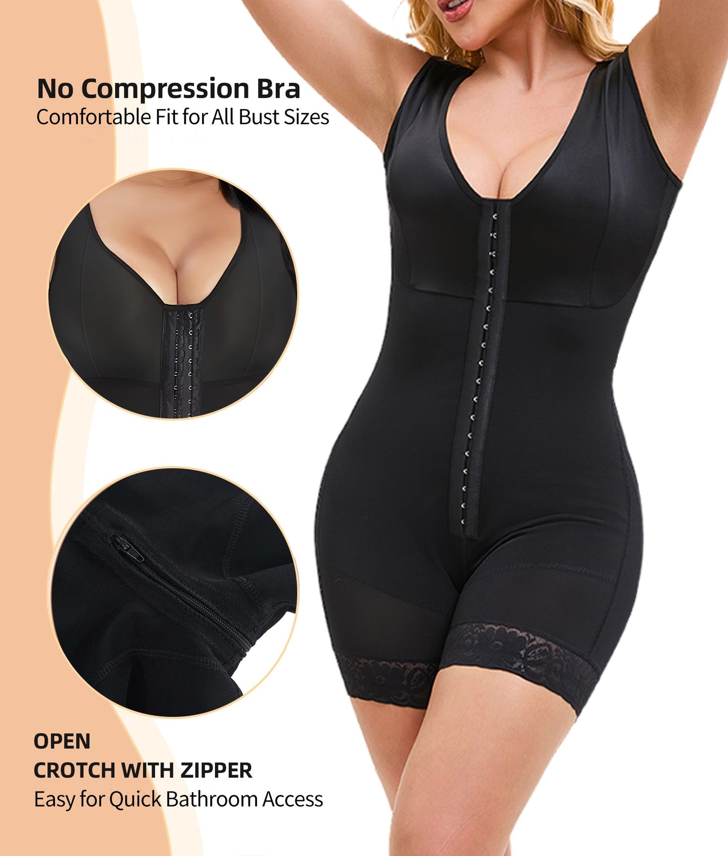 Fajas Colombiana Shapewear For Women Tummy Control