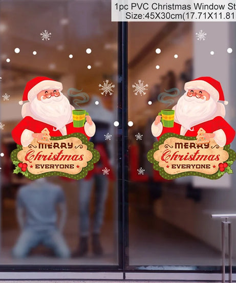 Christmas Wall Window Stickers