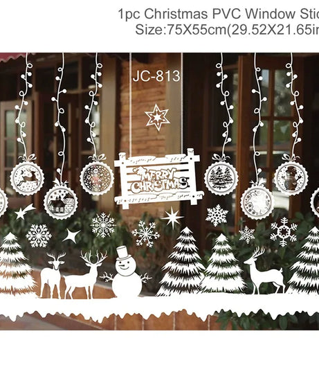 Christmas Wall Window Stickers