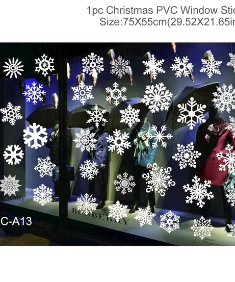 Christmas Wall Window Stickers