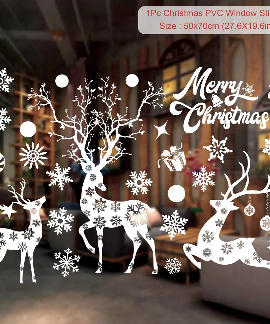 Christmas Wall Window Stickers
