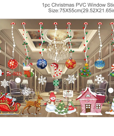 Christmas Wall Window Stickers