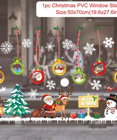 Christmas Wall Window Stickers