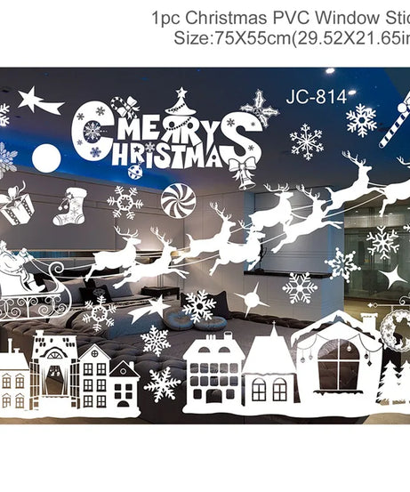 Christmas Wall Window Stickers