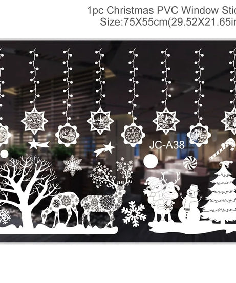 Christmas Wall Window Stickers