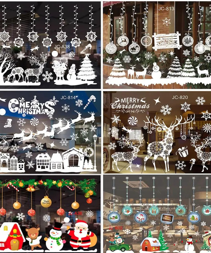 Christmas Wall Window Stickers