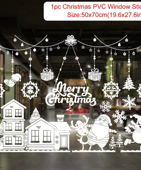 Christmas Wall Window Stickers