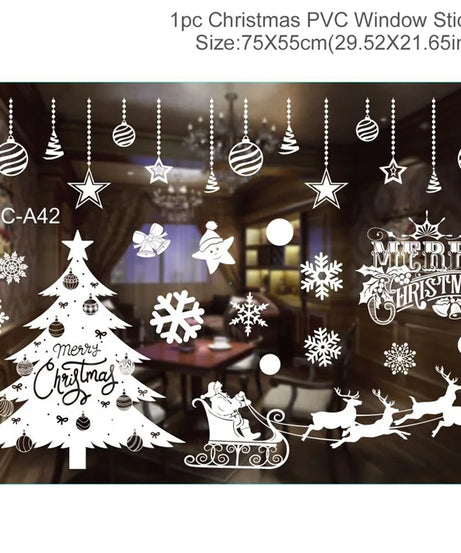 Christmas Wall Window Stickers