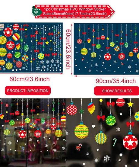 Christmas Wall Window Stickers