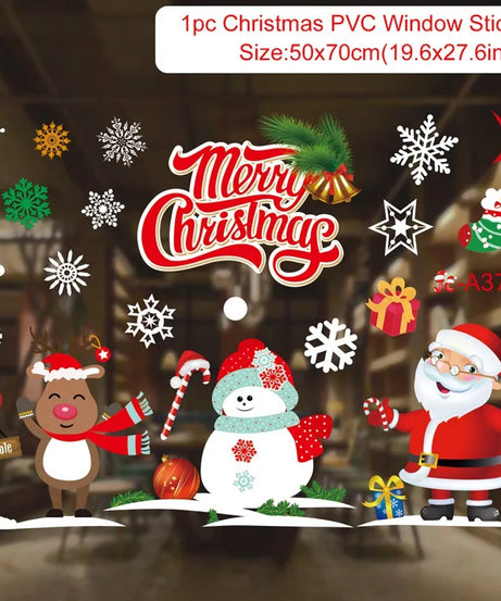Christmas Wall Window Stickers