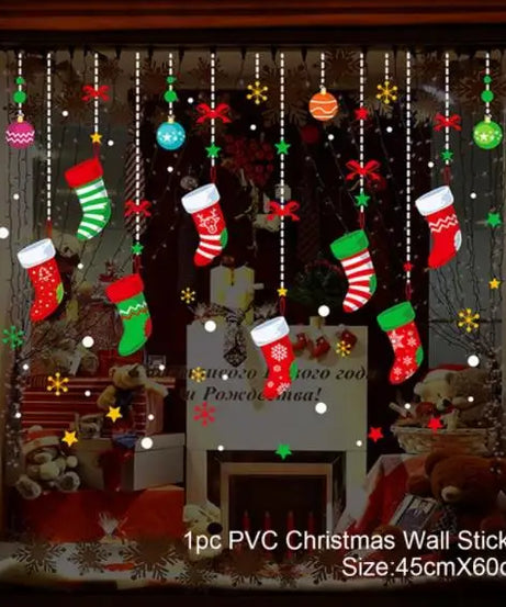Christmas Wall Window Stickers