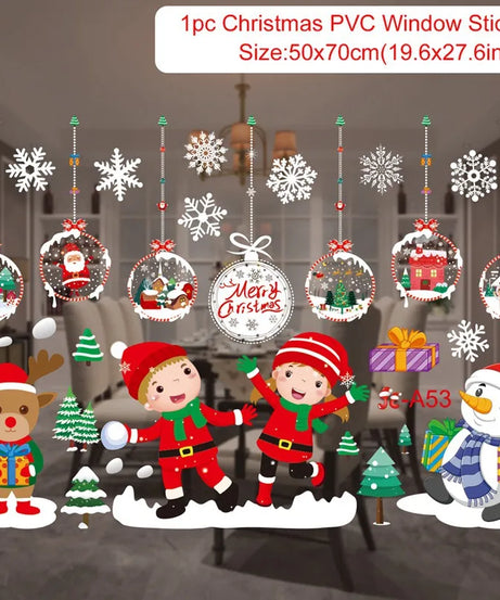 Christmas Wall Window Stickers