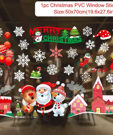 Christmas Wall Window Stickers