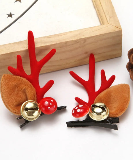Kawaii Christmas Ear Hair Clip