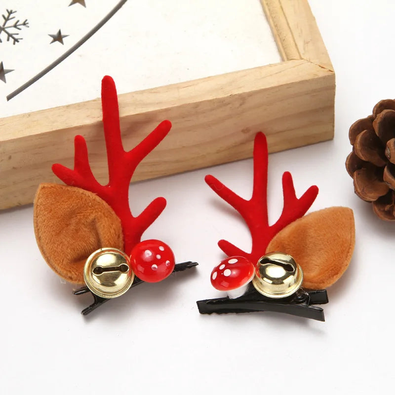 Kawaii Christmas Ear Hair Clip