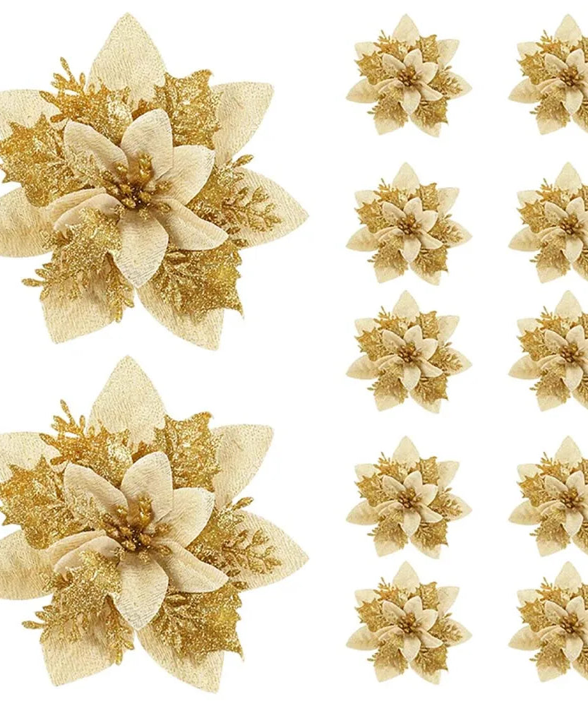 Christmas Flower Ornaments