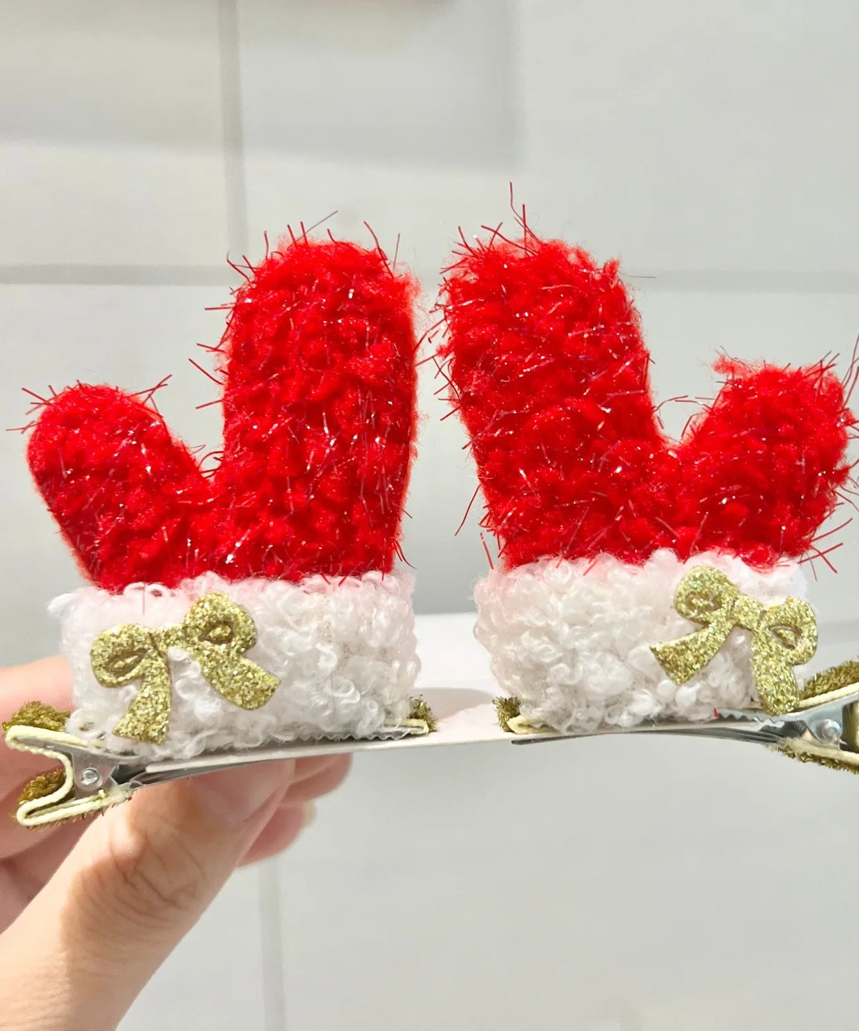 Kawaii Christmas Ear Hair Clip