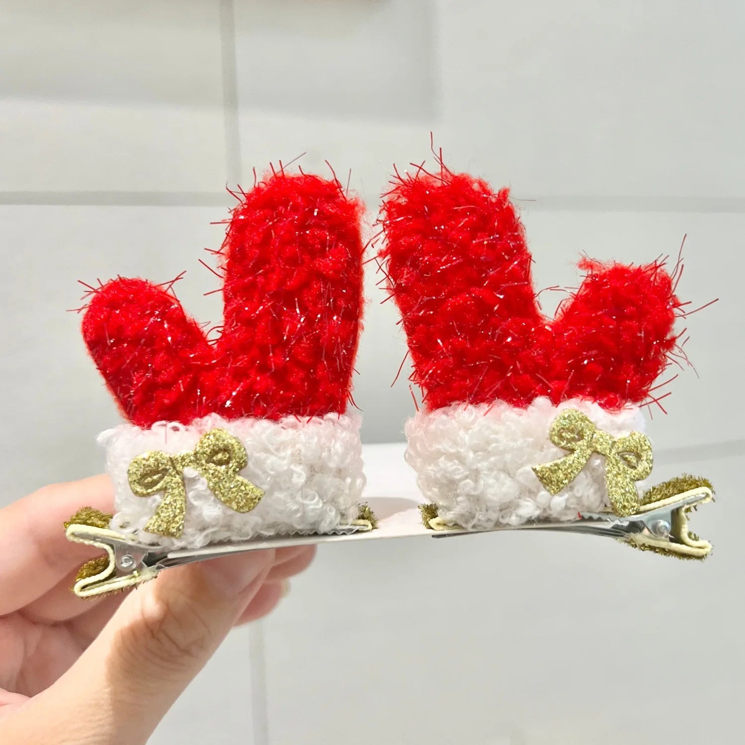 Kawaii Christmas Ear Hair Clip