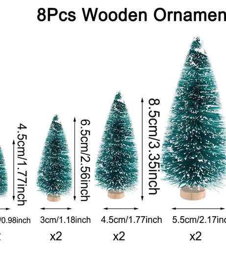 Mini Wooden Christmas Tree