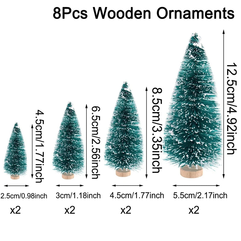 Mini Wooden Christmas Tree