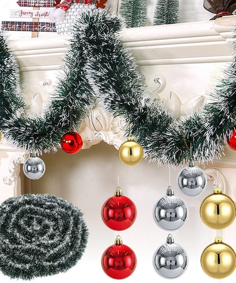 Christmas Tinsel Ribbons