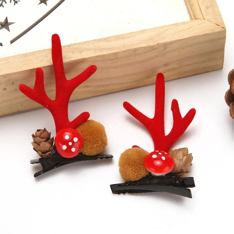 Kawaii Christmas Ear Hair Clip
