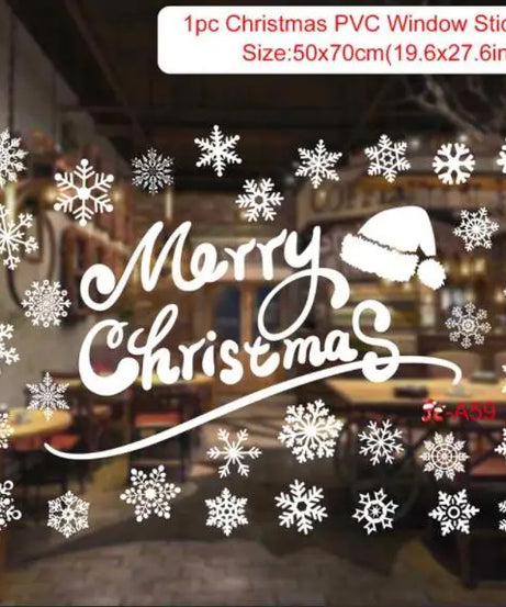 Christmas Wall Window Stickers