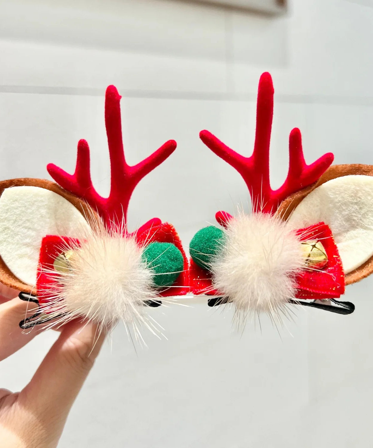 Kawaii Christmas Ear Hair Clip