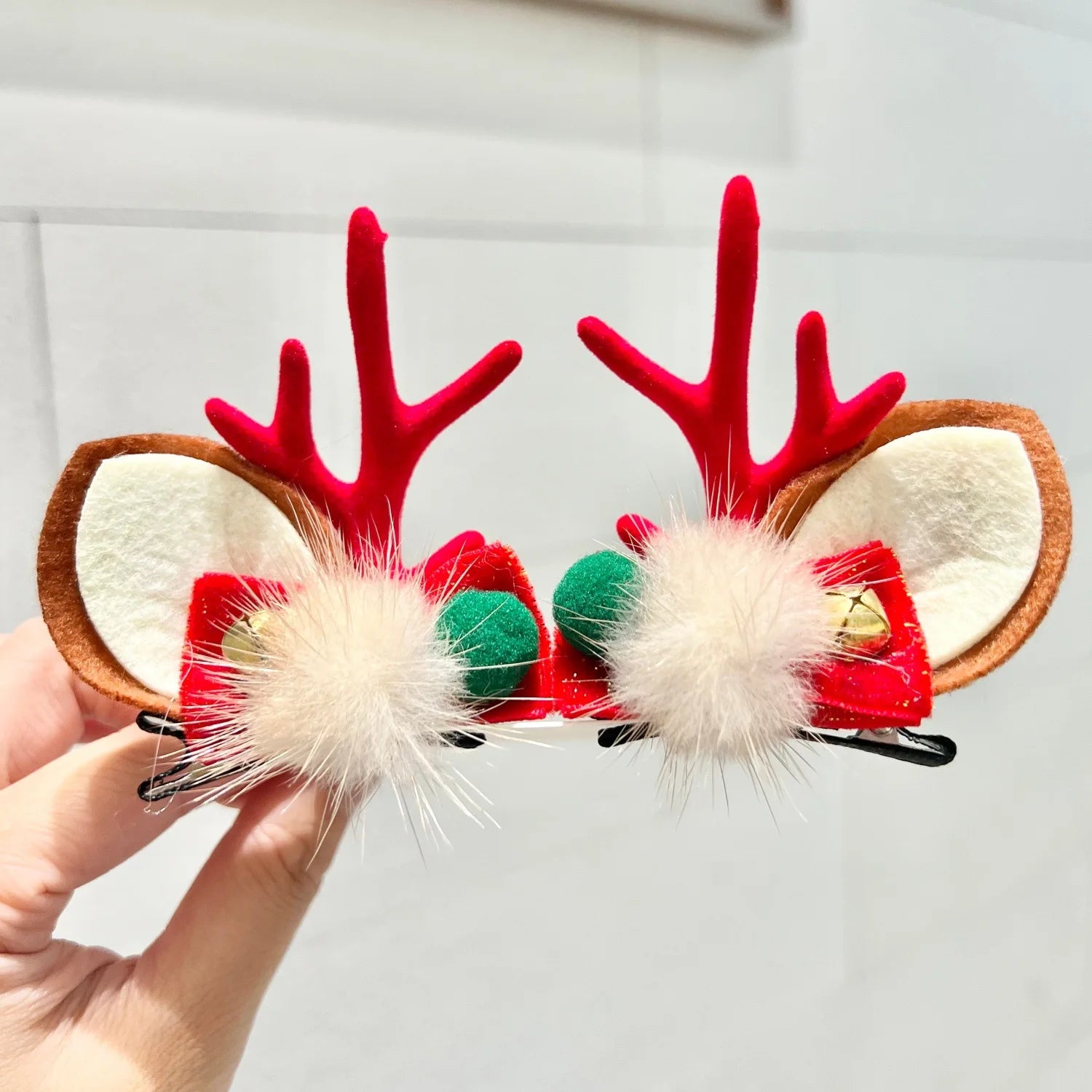 Kawaii Christmas Ear Hair Clip