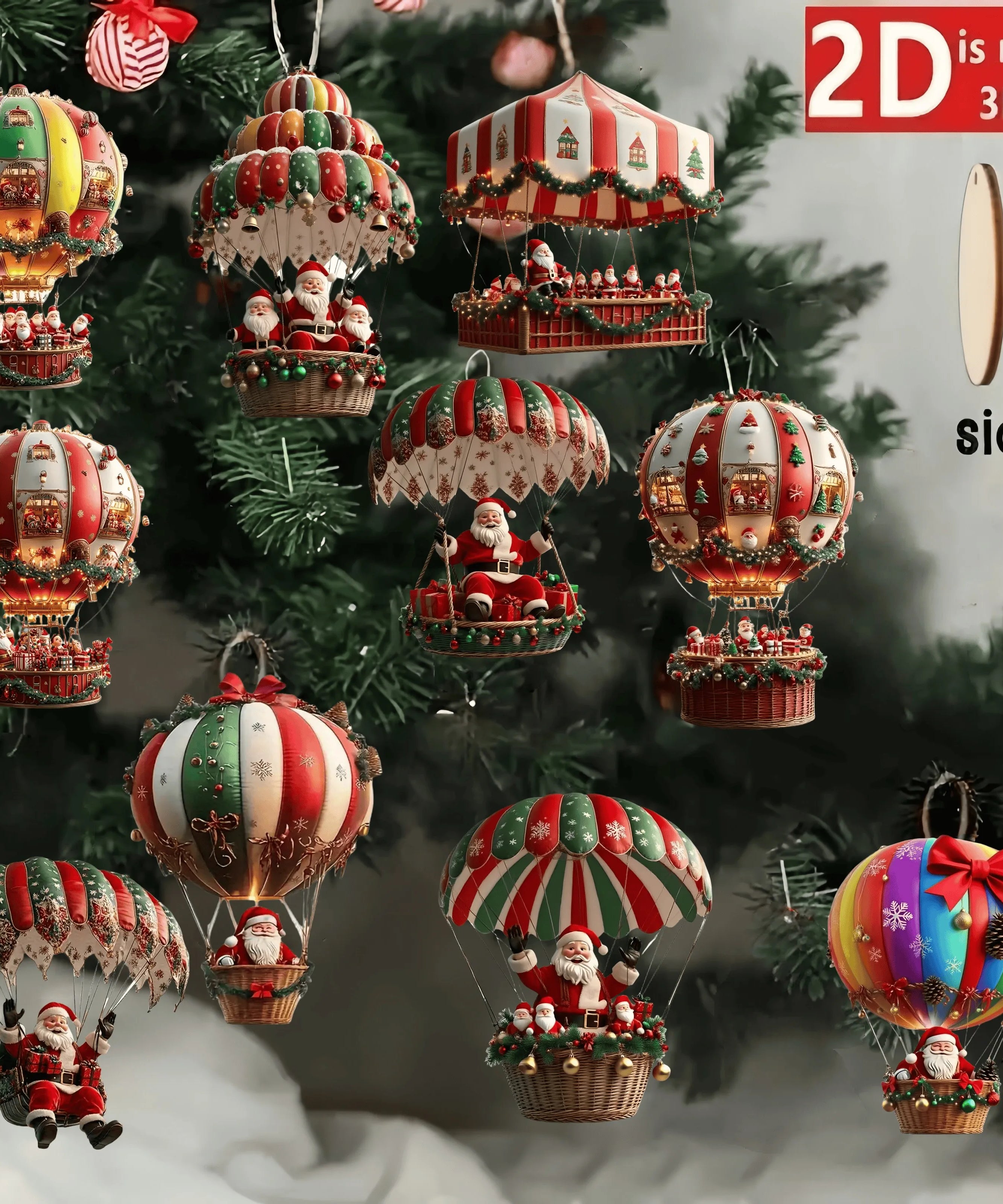 SANTA AIR BALLON