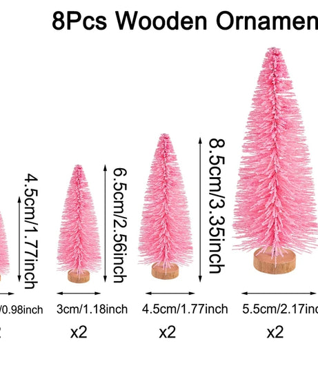 Mini Wooden Christmas Tree