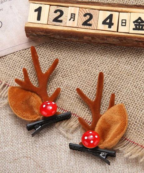 Kawaii Christmas Ear Hair Clip