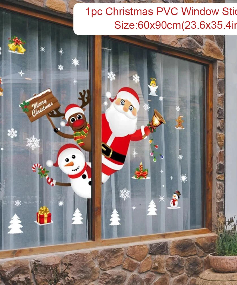 Christmas Wall Window Stickers