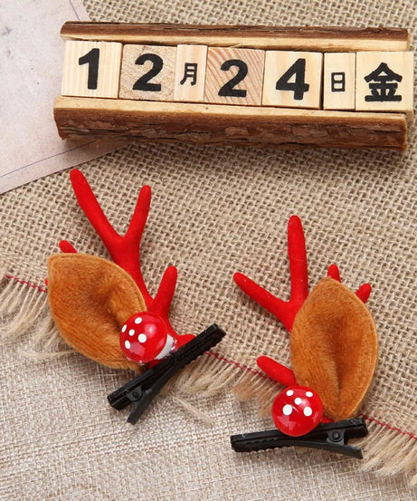 Kawaii Christmas Ear Hair Clip