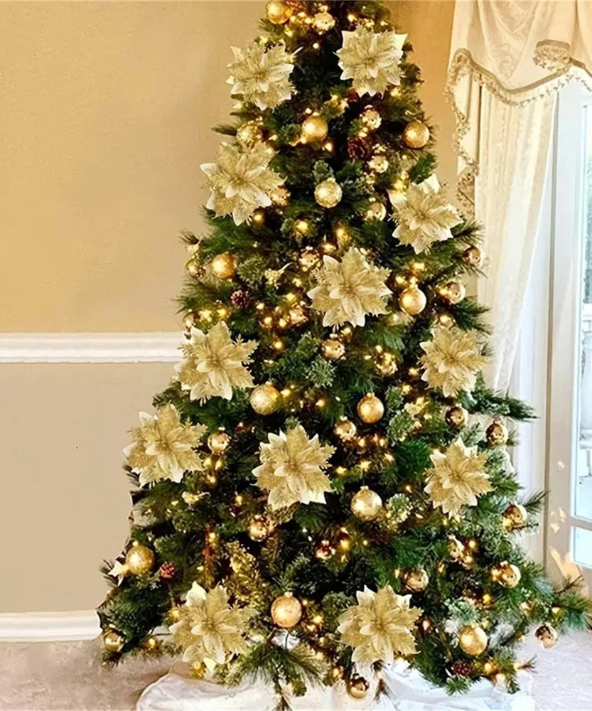 Christmas Flower Ornaments