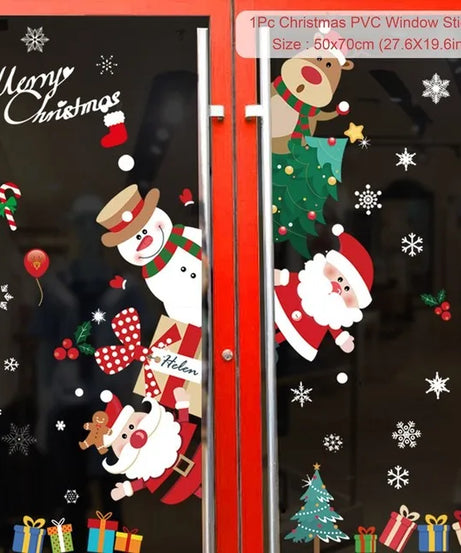 Christmas Wall Window Stickers