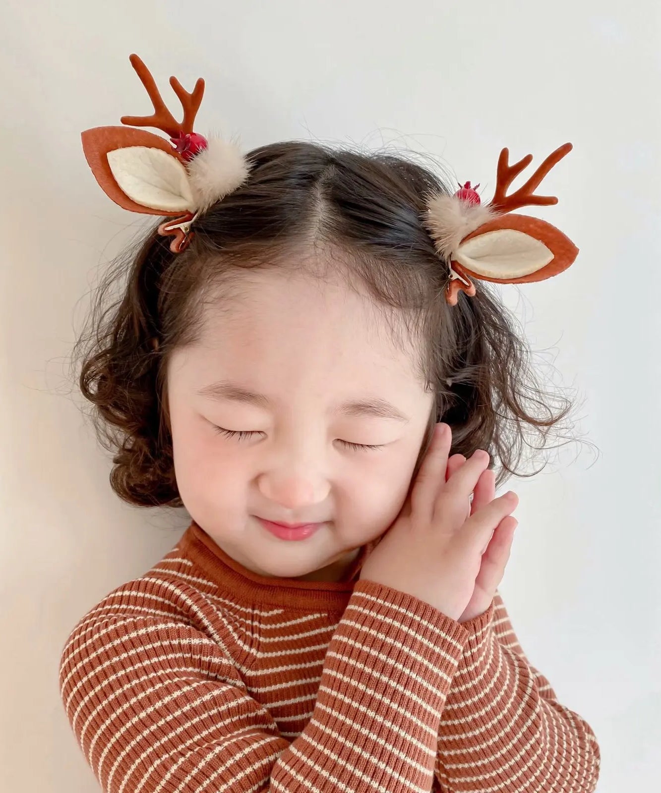 Kawaii Christmas Ear Hair Clip