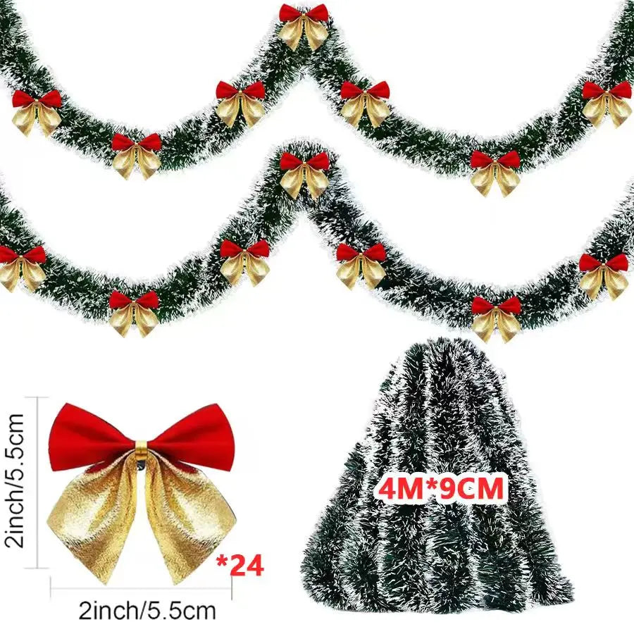 Christmas Tinsel Ribbons