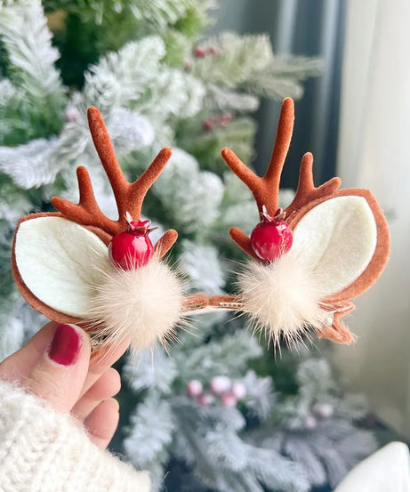 Kawaii Christmas Ear Hair Clip