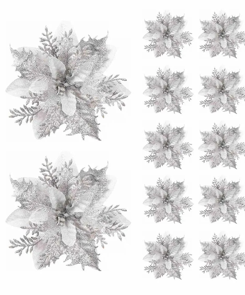 Christmas Flower Ornaments