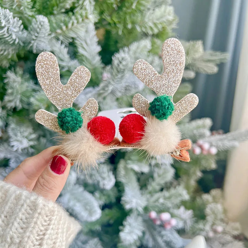 Kawaii Christmas Ear Hair Clip