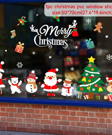 Christmas Wall Window Stickers