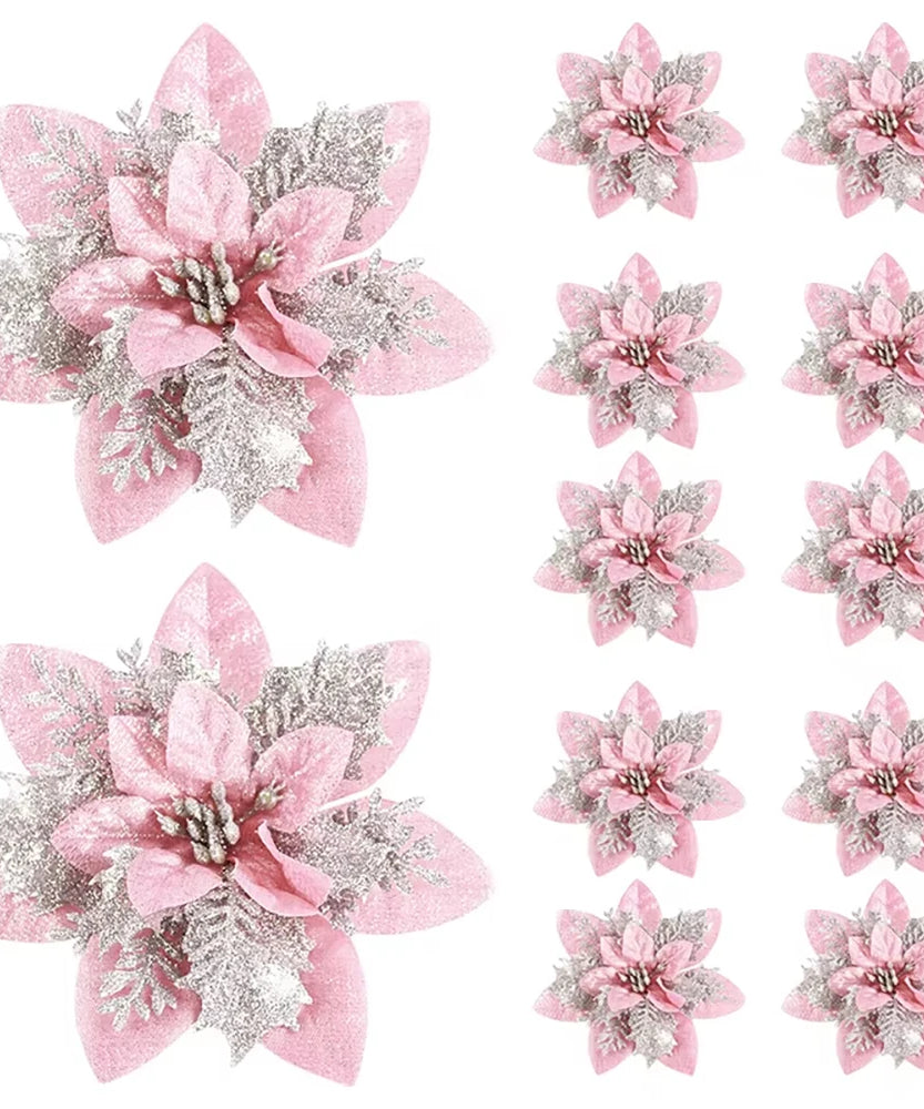 Christmas Flower Ornaments