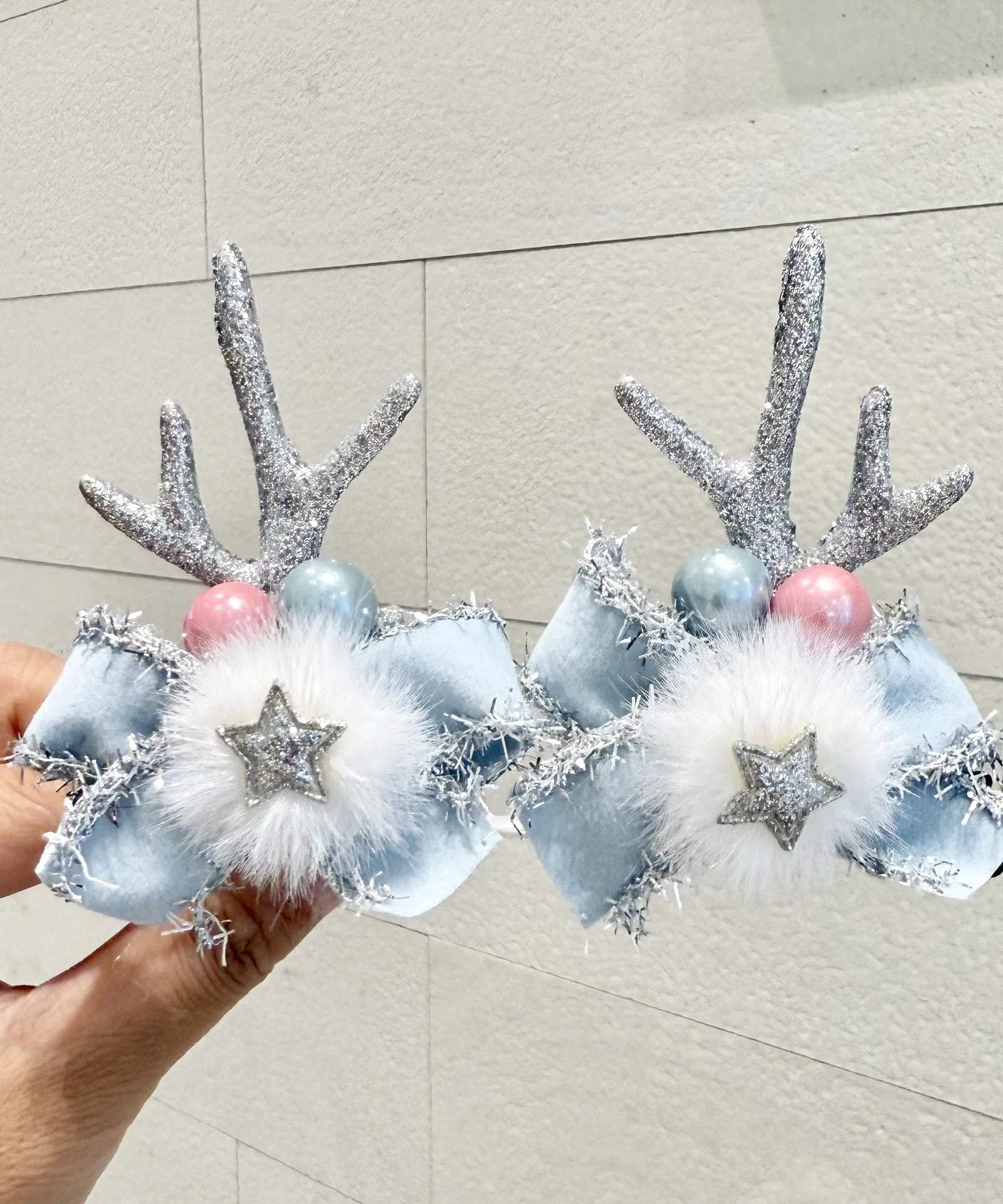 Kawaii Christmas Ear Hair Clip