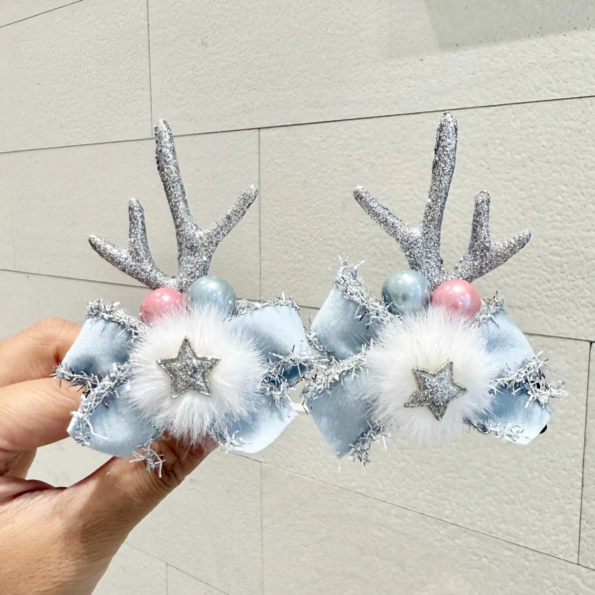 Kawaii Christmas Ear Hair Clip