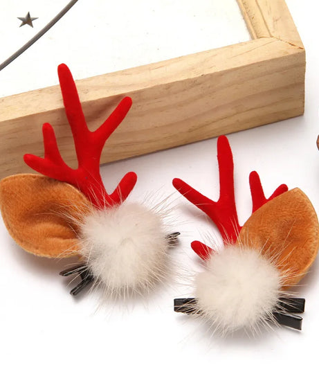 Kawaii Christmas Ear Hair Clip