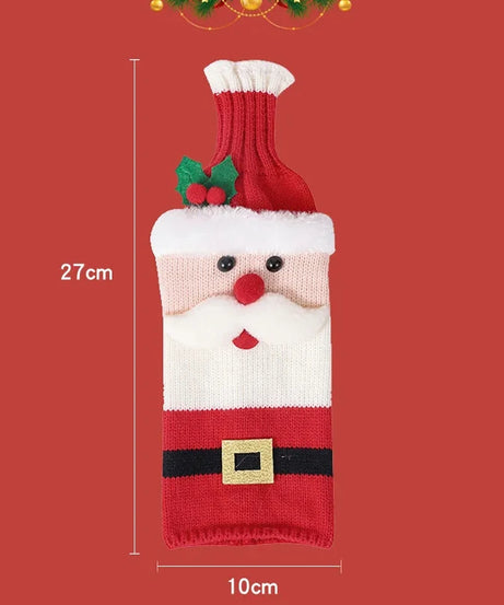 Christmas Wine Bottle Cover